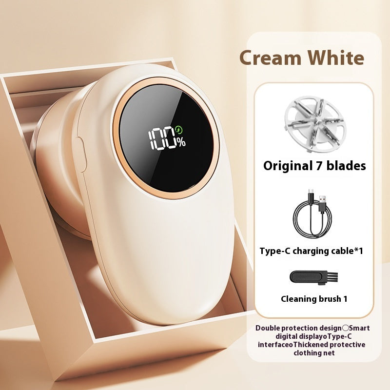 New Fur Ball Trimmer Digital Display Lint Roller Hair Remover