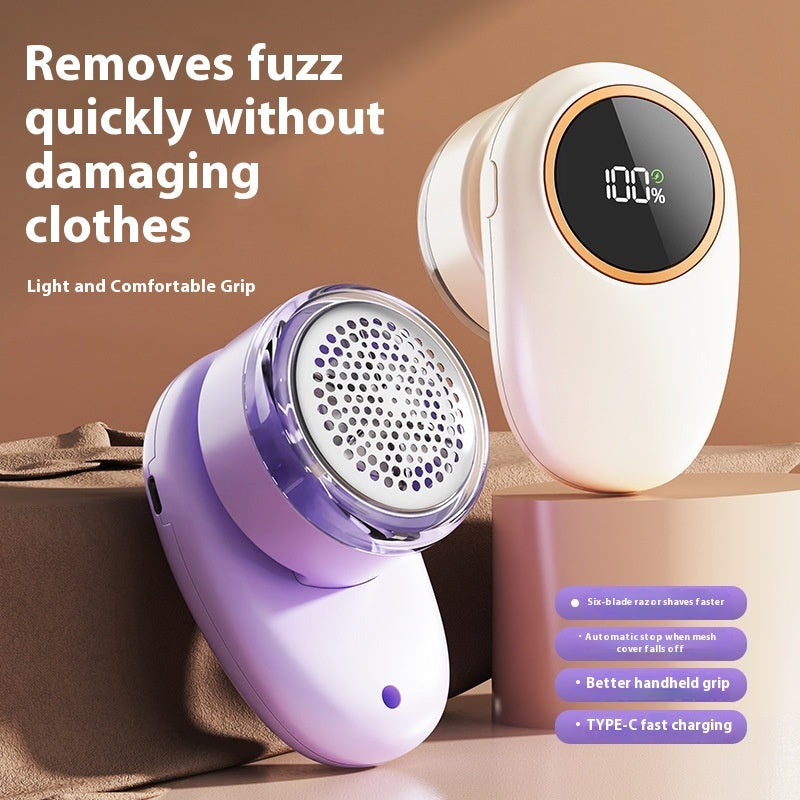 New Fur Ball Trimmer Digital Display Lint Roller Hair Remover